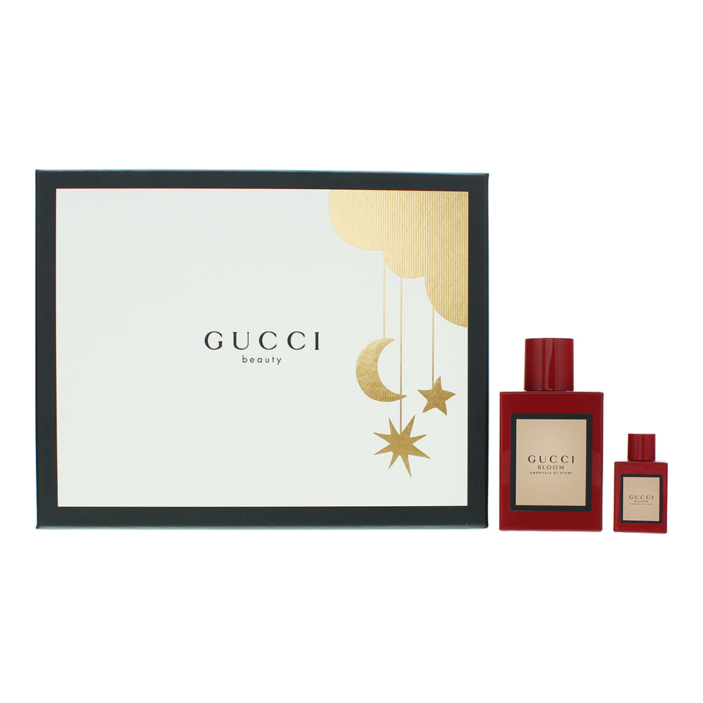 Gucci Bloom Ambrosia Di Fiori 2 Piece Gift Set: Eau de Parfum 50ml - Eau de Parfum 5ml