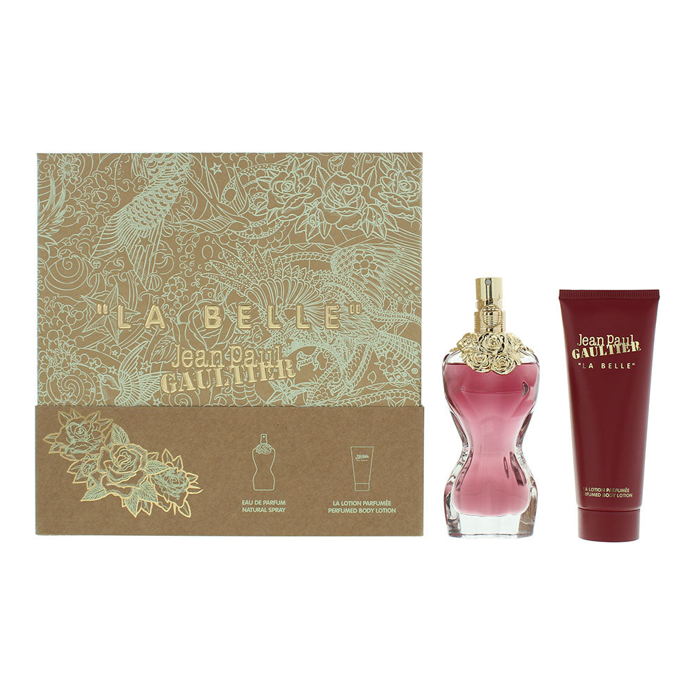 Jean Paul Gaultier La Belle 2 Piece Gift Set: Eau de Parfum 50ml - Body Lotion 75ml