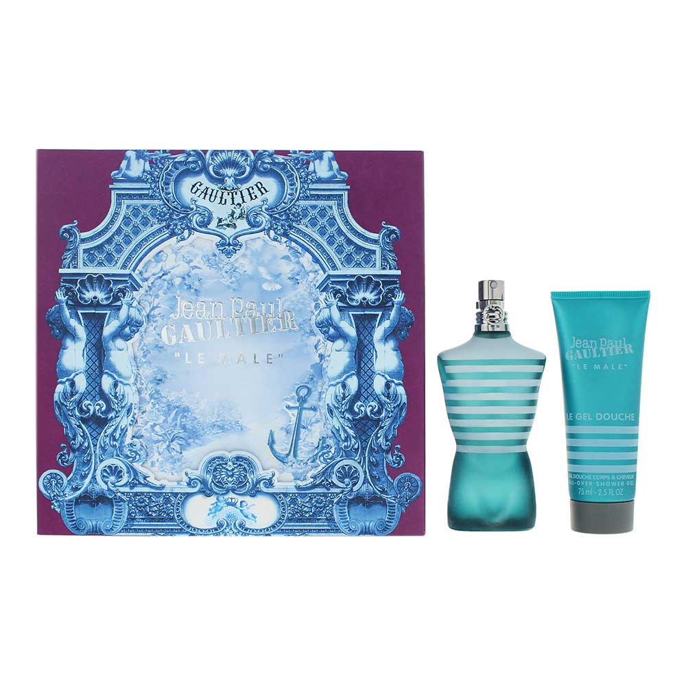 Jean Paul Gaultier Le Male 2 Piece Gift Set: Eau de Toilette 75ml - Shower Gel 75ml